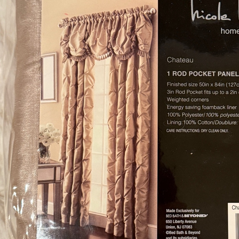 Nicole Miller Home Chateau Tan Panel